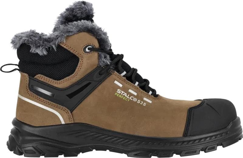 Topánky pracovné zateplené kožené PIONIER HIGH WINTER S3S, veľ. 45