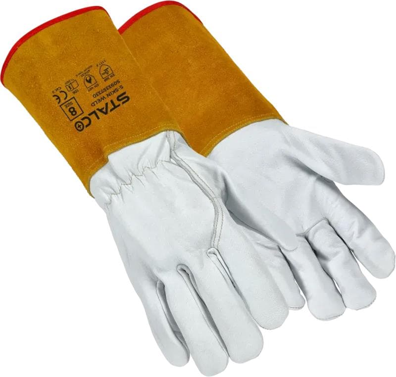 Rukavice kožené zváračské - S-SKIN WELD - veľ. 8/M 1