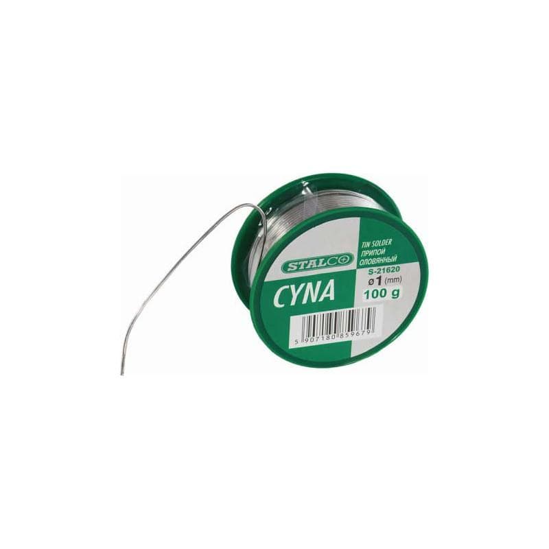 Spájkovací cín Ø1 mm, 100g 1/60/240 - S-21620 1