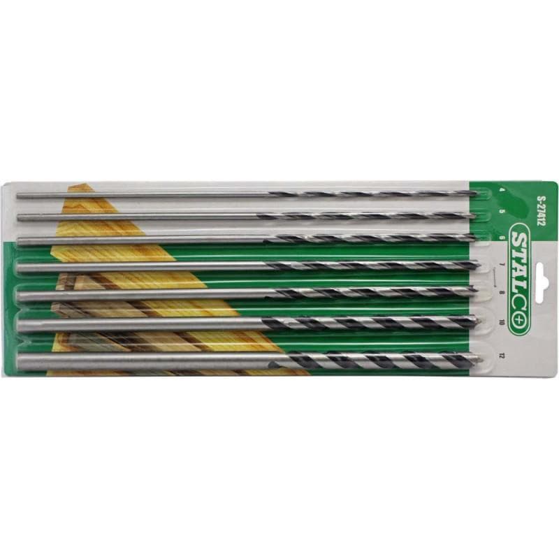 Vrtáky do dreva Ø4,0 - Ø10,0 x 300 mm, 7 prvkov 1/5/30 - S-27412 1