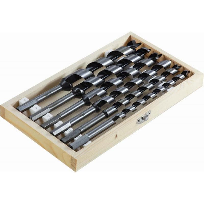 Vrtáky do dreva Ø10,0 - Ø20,0 x 230 mm, 6 prvkov 1/20 - S-27620 1
