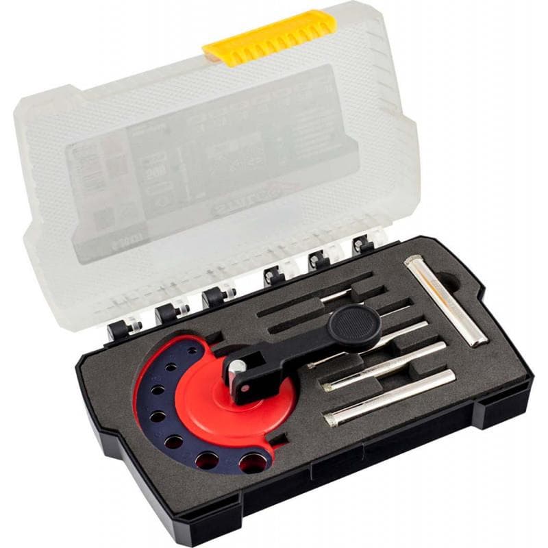 Vrtáky diamantové Ø4 - Ø12 mm, 7 prvkov 1/5/40 - S-28427 1