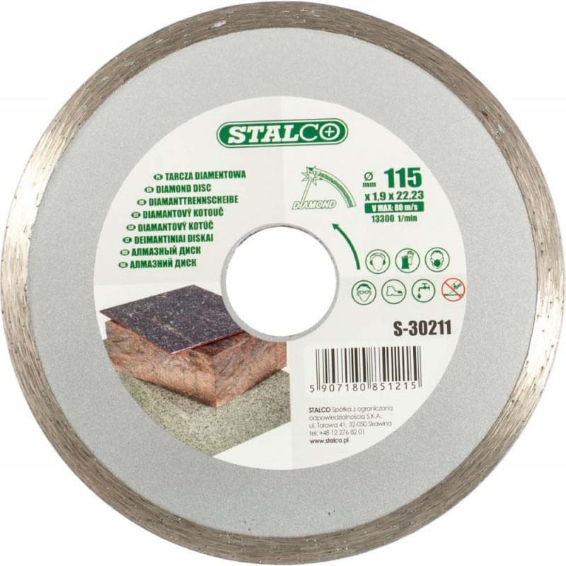 Diamantový kotúč plný Ø180 x 2,6 x 22,23 mm 1/25/50 - S-30218 1
