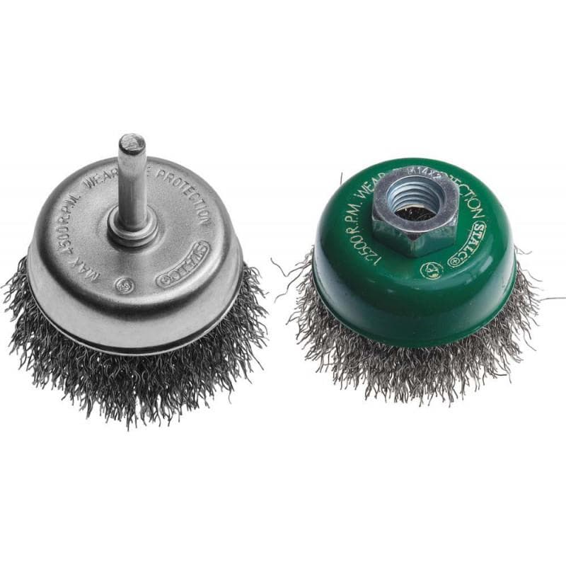 Drôtená kefa čelná Ø60 mm, závit M14 1/100 - S-34524 1