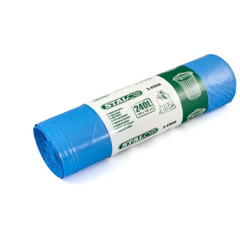 Vrecia na odpad 240 L, 120 x 150 cm, bal. 10 ks 1/8 - S-47694 1
