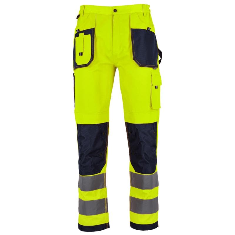 Pánske nohavice - BASIC NEON LINE žlté - XL
