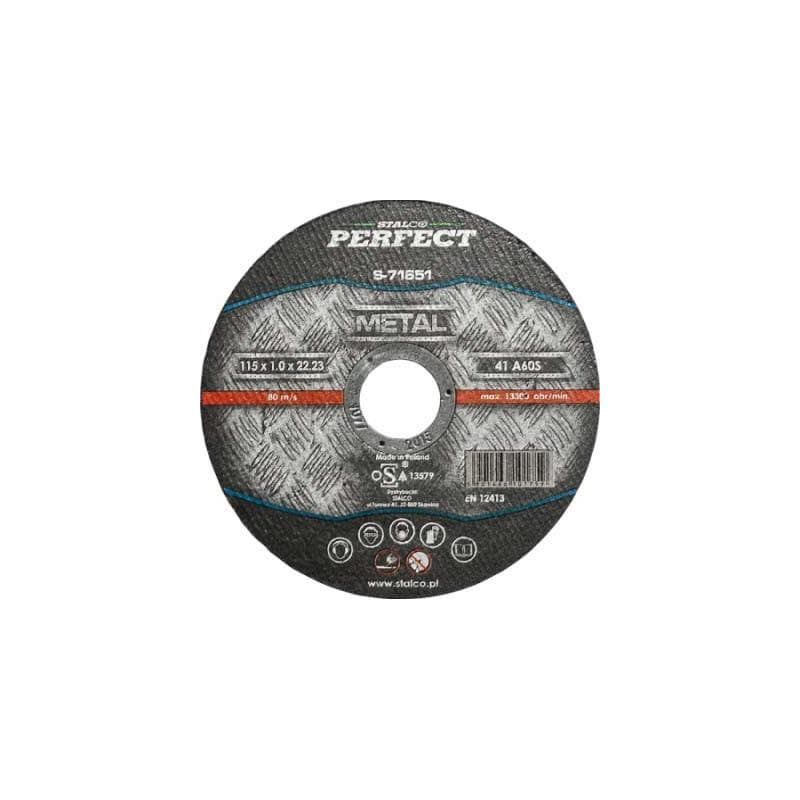 Kotúč rezný na kov vypuklý Ø 125 x 3,2 x 22, 23 mm 1/25 - S-71677