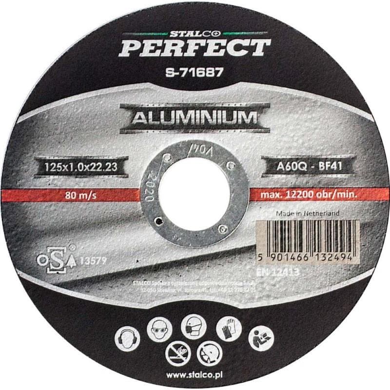 Kotúč rezný na hliník Ø 125 x 1,0 x 22, 23 mm 1/25 - S-71687 1
