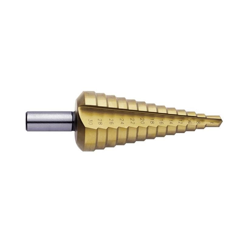 Stupňovitý vrták HSS-TiN Ø4.00-12.00 SKOK 1 MM - S-72528