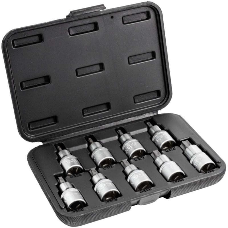 Sada nádstavcov TORX 1/2" 1/2" , 9 prvkov 1