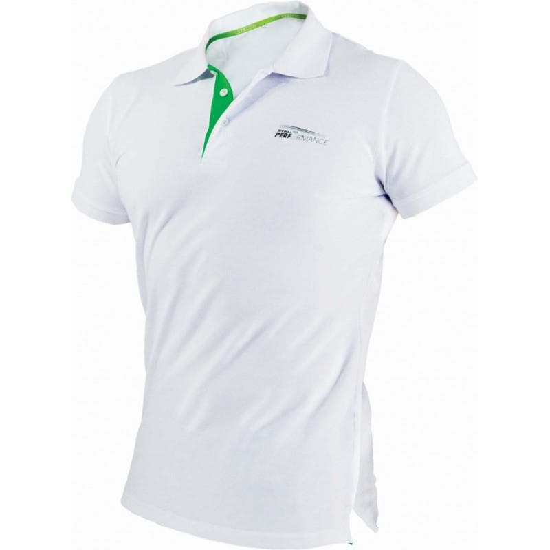 Polo tričko pánske Nature M - L biele