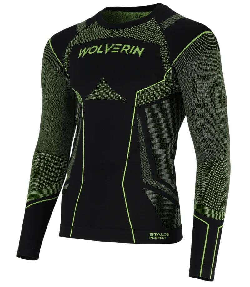 Termo nátelník bezšvový WOLVERIN čierny “L/XL“ 1