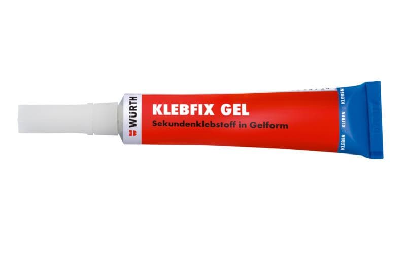 Sada sekundových lepidiel Klebix GEL 20g - 3ks