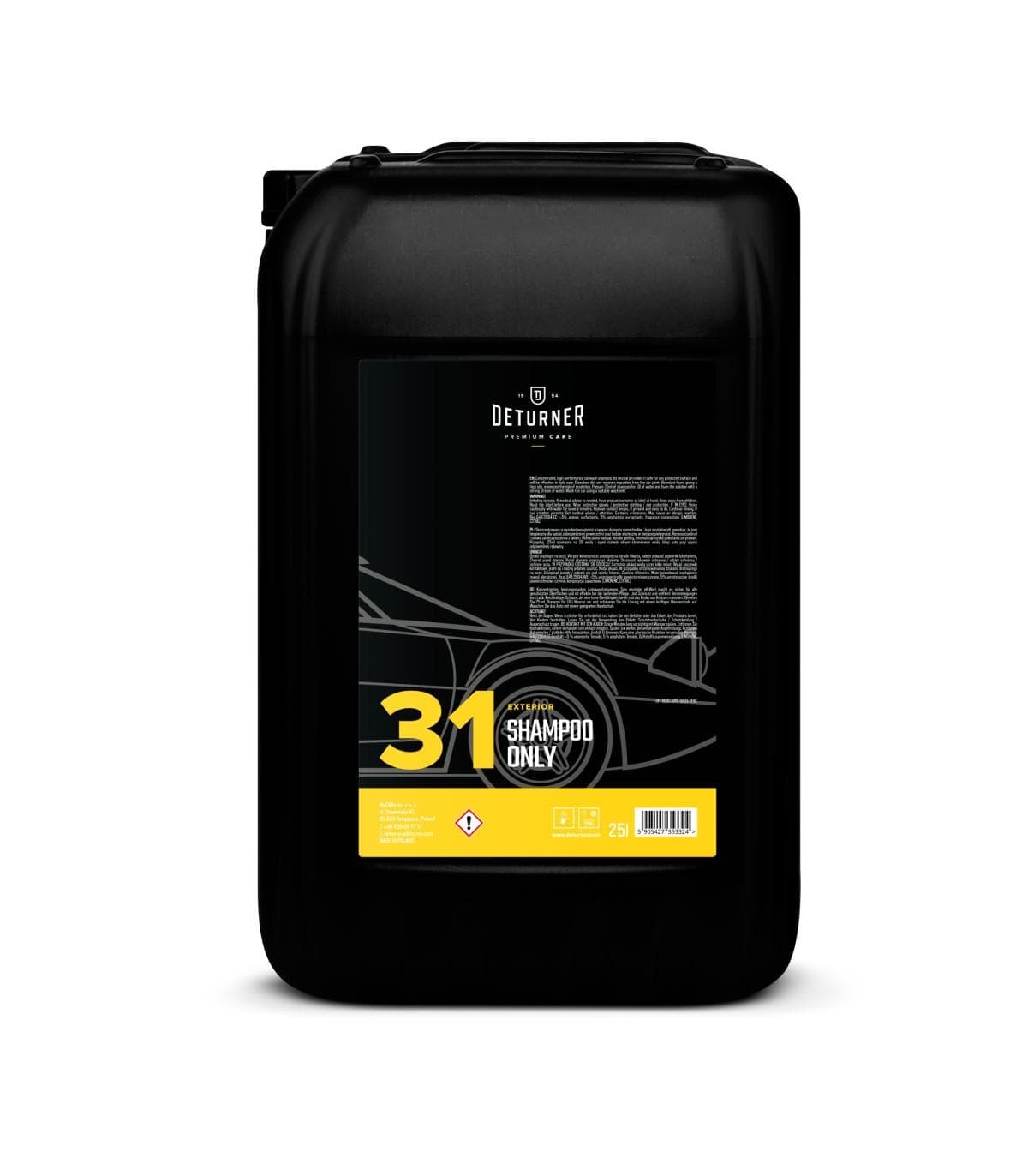 Deturner ShampooONLY 25L - pH neutrálny autošampón SO31-250 Deturner 1