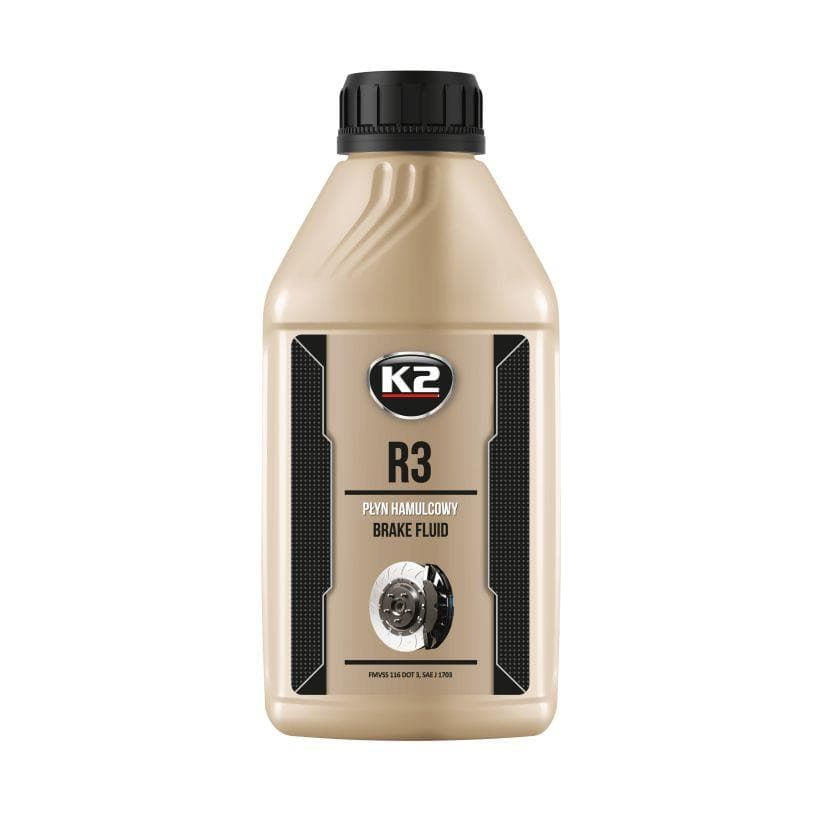 Brzdová kvapalina K2 DOT R3 0,5 L