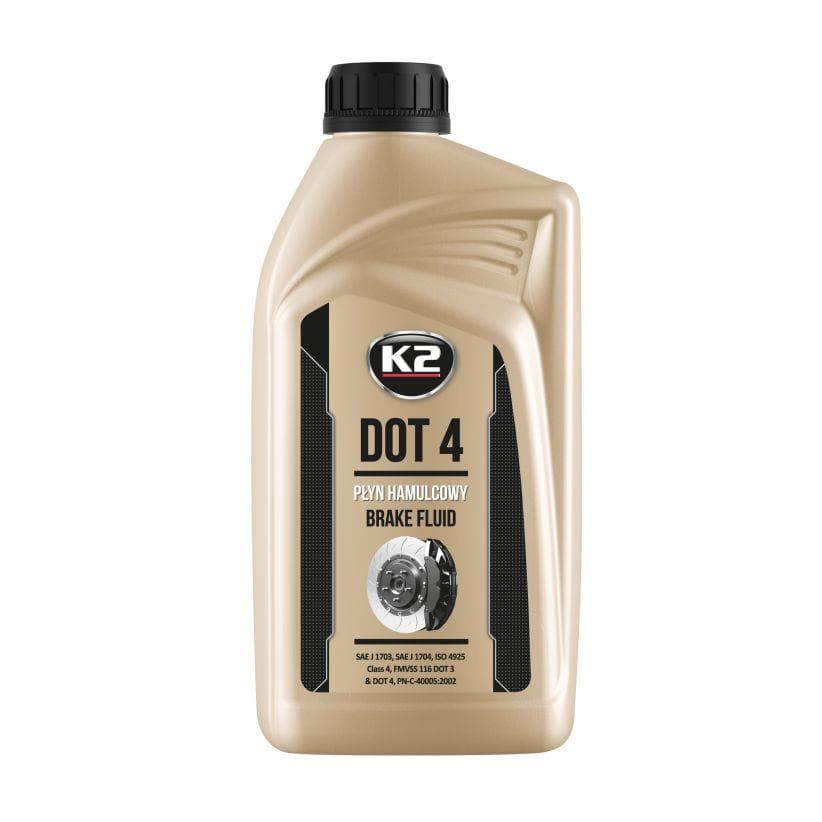 Brzdová kvapalina K2 DOT 4 1L