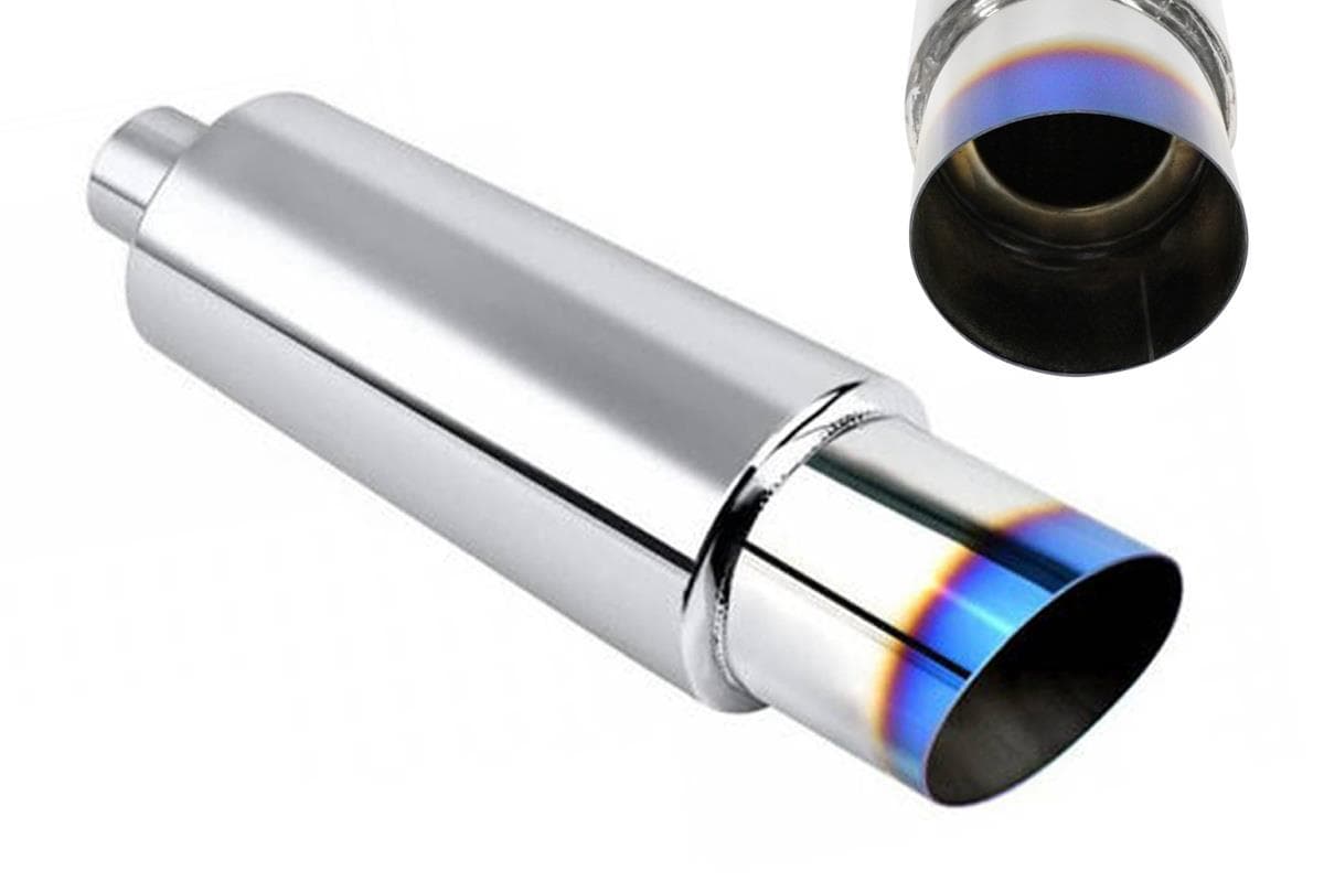 Zadný tlmič výfuku 89mm, vstup 63mm Burn