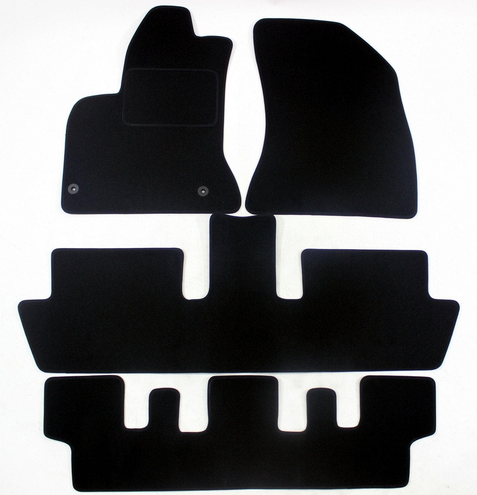 Velúrové autokoberce Citroen C4 Grand Picasso 7 places 2006-2013 4ks