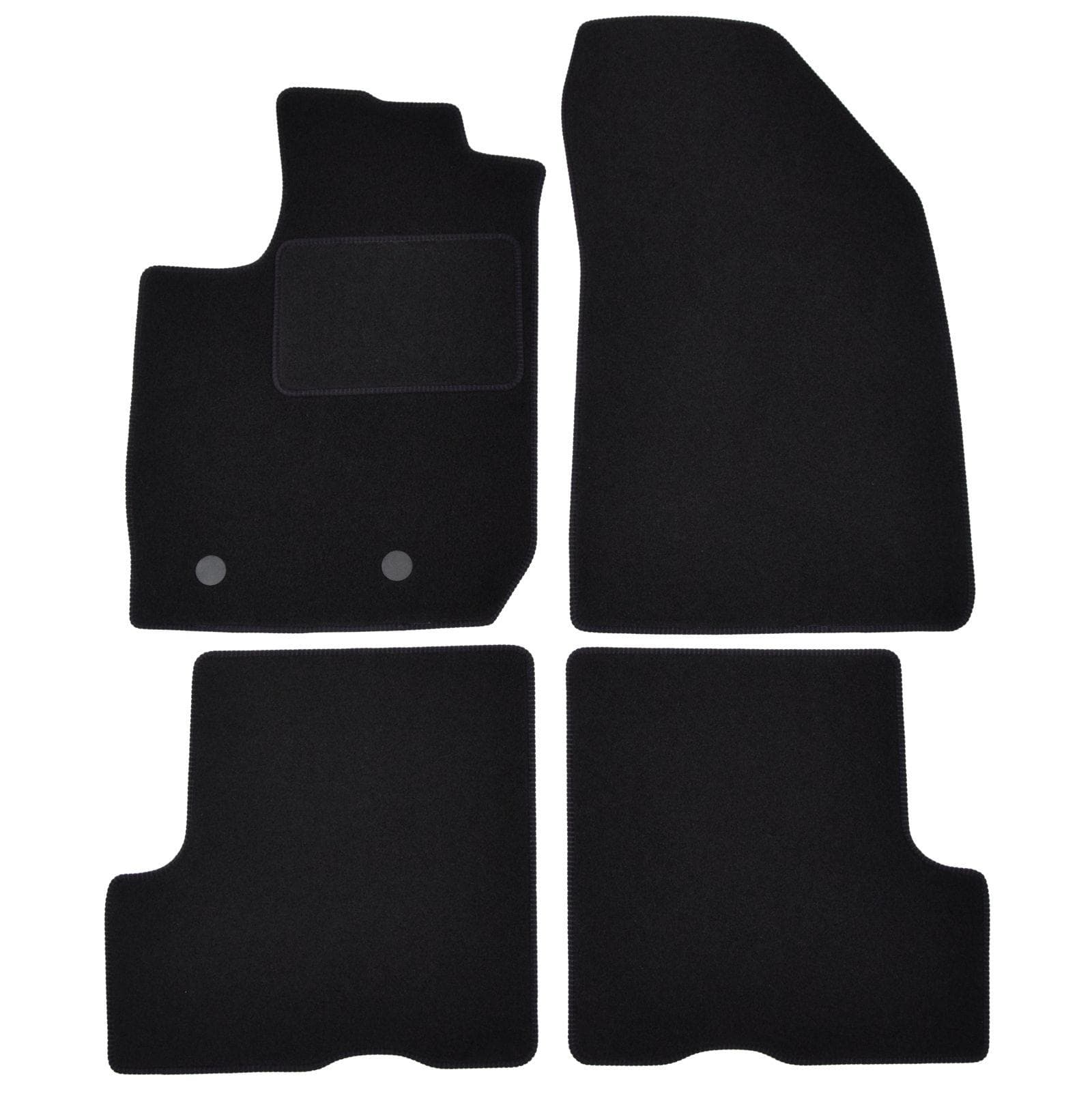 Velúrové autokoberce Duster 2018-2024 without box 4ks