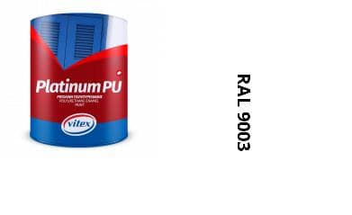 Vitex Platinum - Farba Na Drevo A Kov Sátenová Ral 9003 Signálna Biela 0,75L