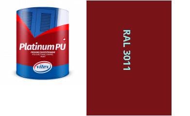 VITEX PLATINUM - farba na drevo a kov MATNÁ RAL 3011 ČERVENOHNEDÁ 0,75L
