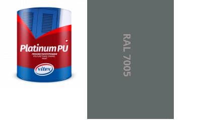 VITEX PLATINUM - farba na drevo a kov  MATNÁ RAL 7005 MYŠIA ŠEDA  0,75L 1
