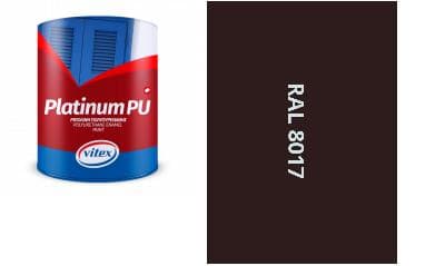 VITEX PLATINUM - farba na drevo a kov MATNÁ RAL 8017 ČOKOLÁDOVO HNEDÁ 0,75L