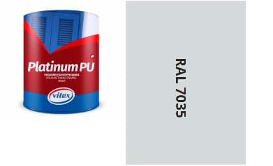 VITEX PLATINUM - farba na drevo a kov MATNÁ RAL 7035 SVETLO ŠEDÁ 0,75L