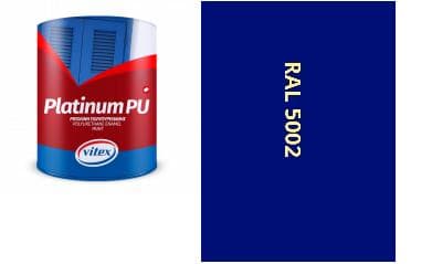 VITEX PLATINUM  - farba na drevo a kov  MATNÁ RAL 5002 ULTRAMARÍNOVÁ 0,75L 1