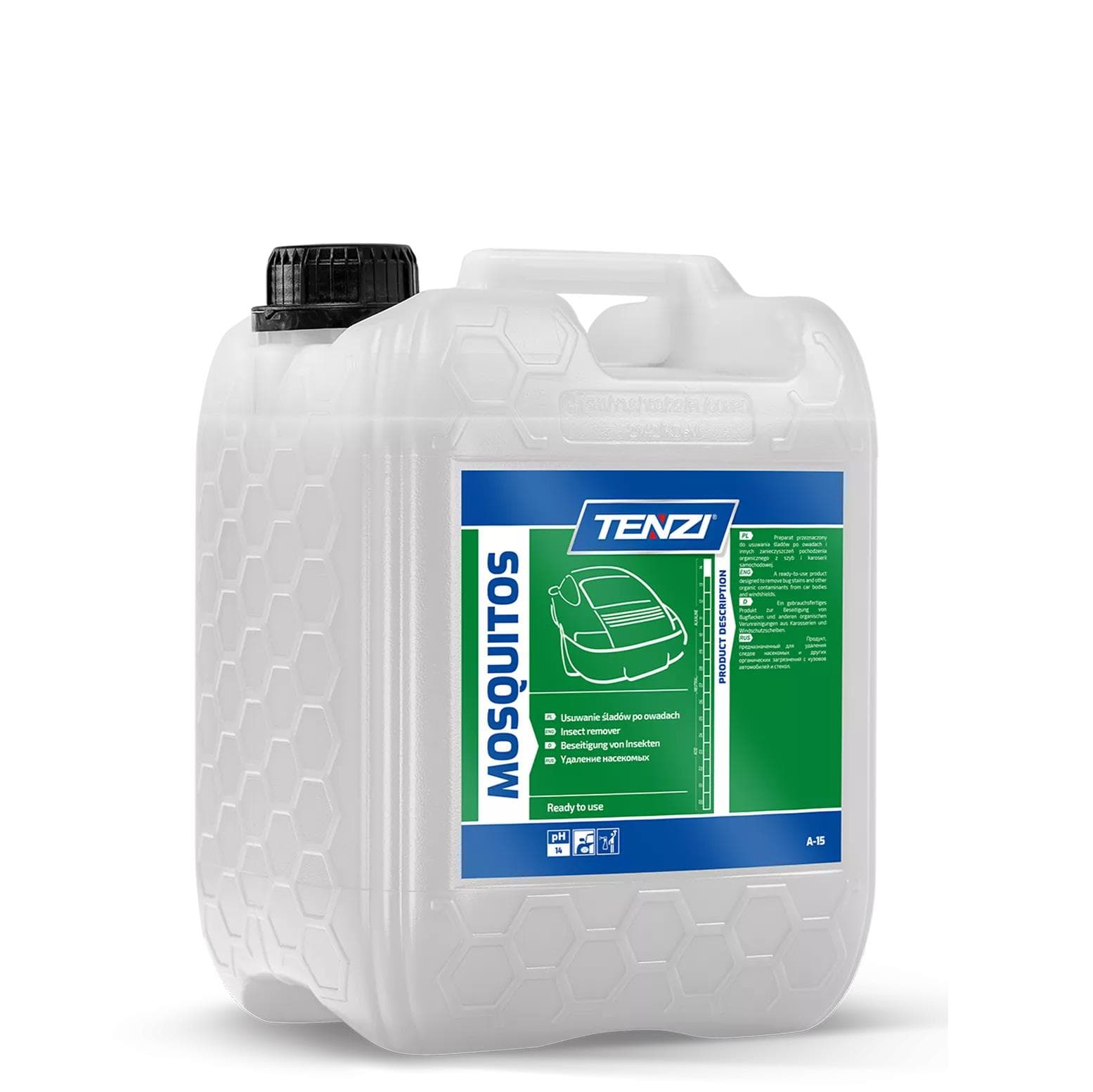 TENZI Mosquitos - Odstraňovač hmyzu na povrchy vozidiel 10L WAA015A010AS001 1