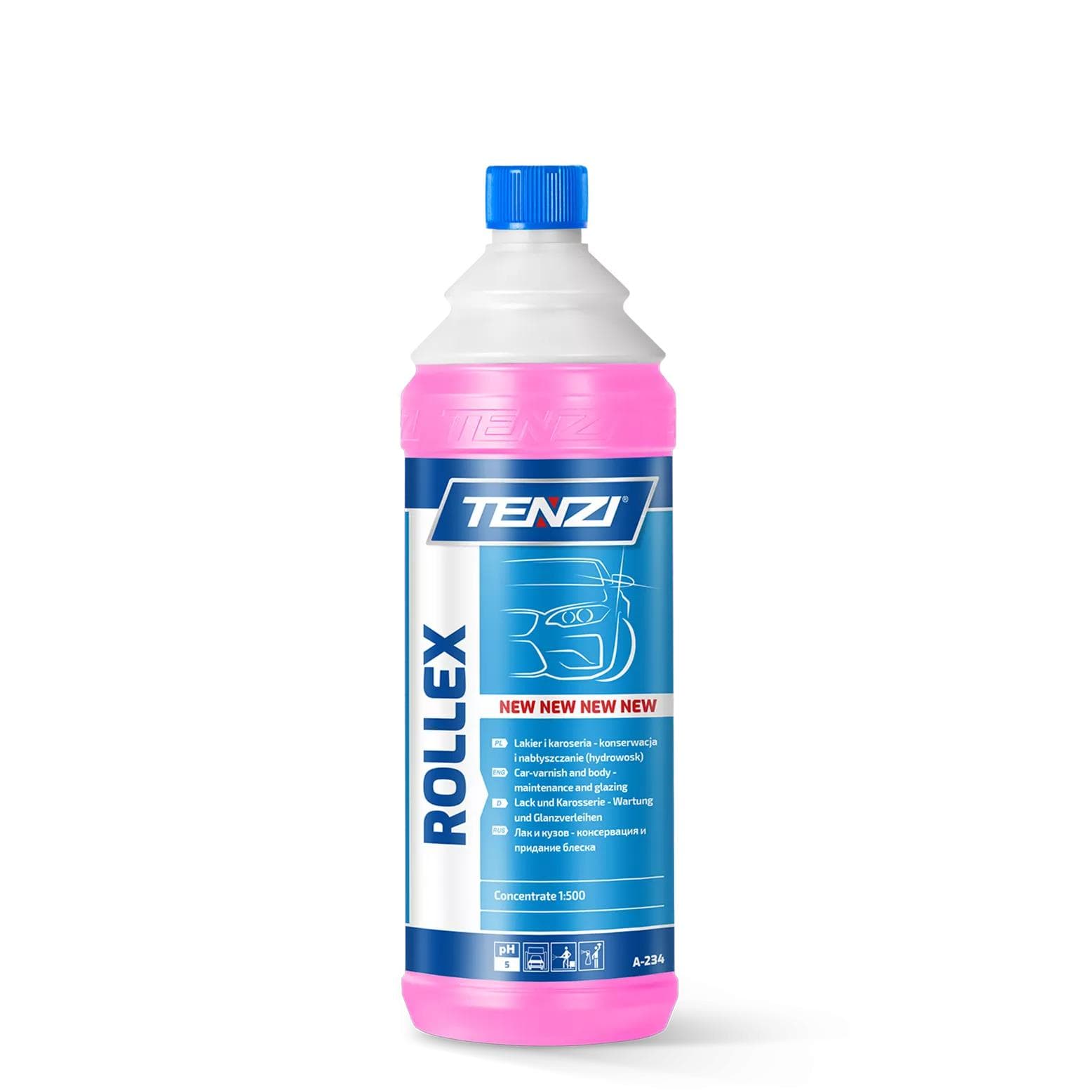 TENZI ROLLEX - Zosilňovač lesku pre umývanie áut, ochrana laku na báze polymérov 1L WAA234A001BF000