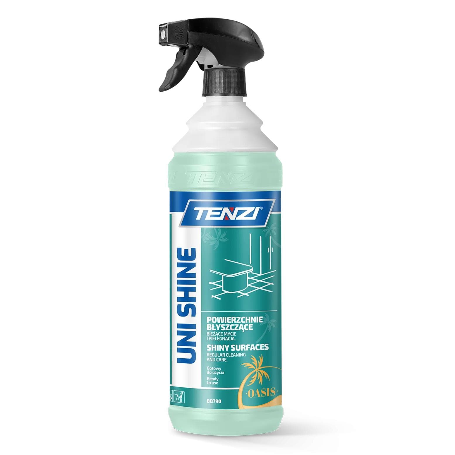 TENZI UNI Shine OASIS - Čistič na nábytok s vysokým leskom 1L WBB790A001ZB004