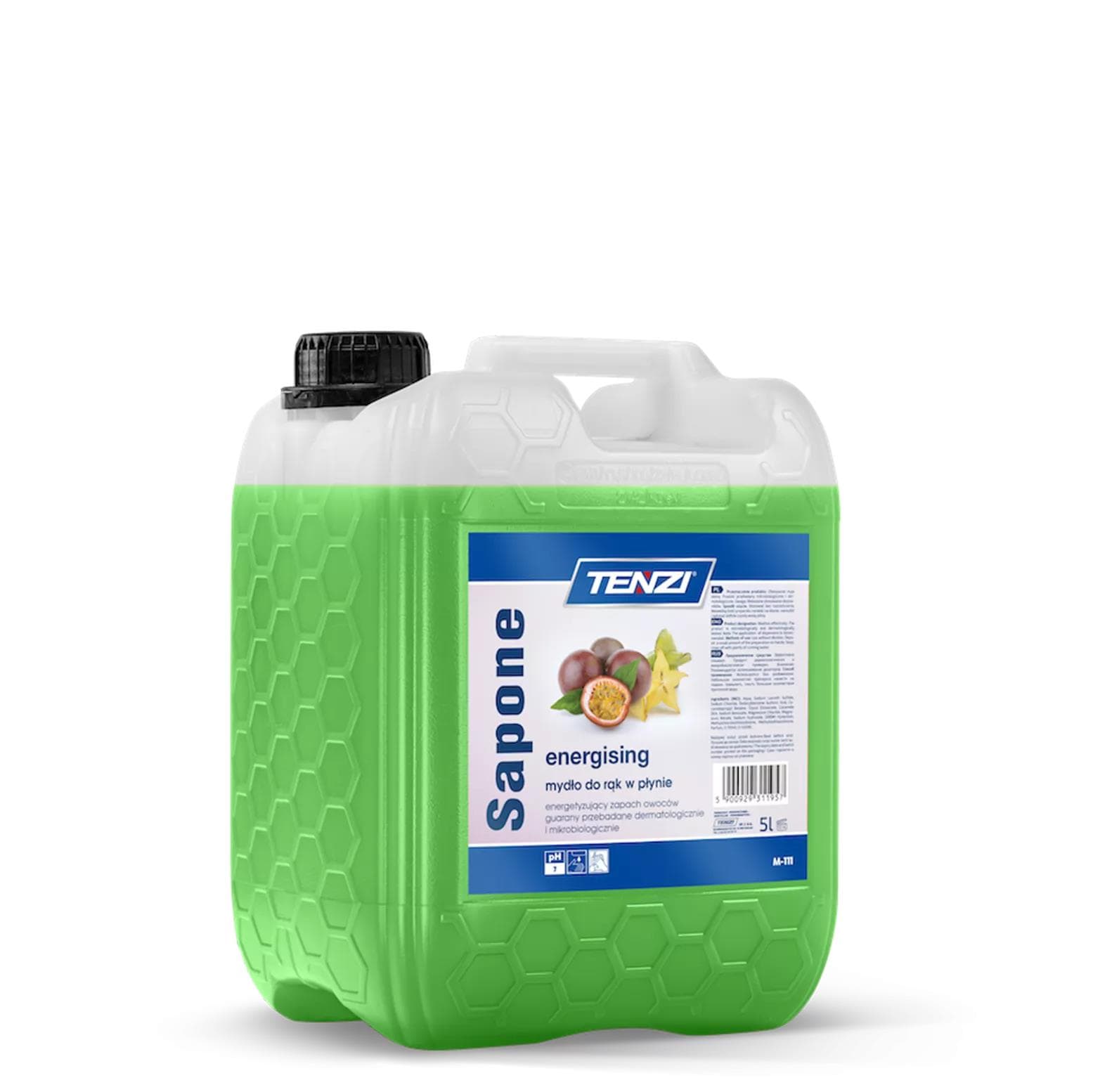 TENZI SAPONE ENERGIZING - Tekuté mydlo s vôňou guarana 5L WMM111A005AU000
