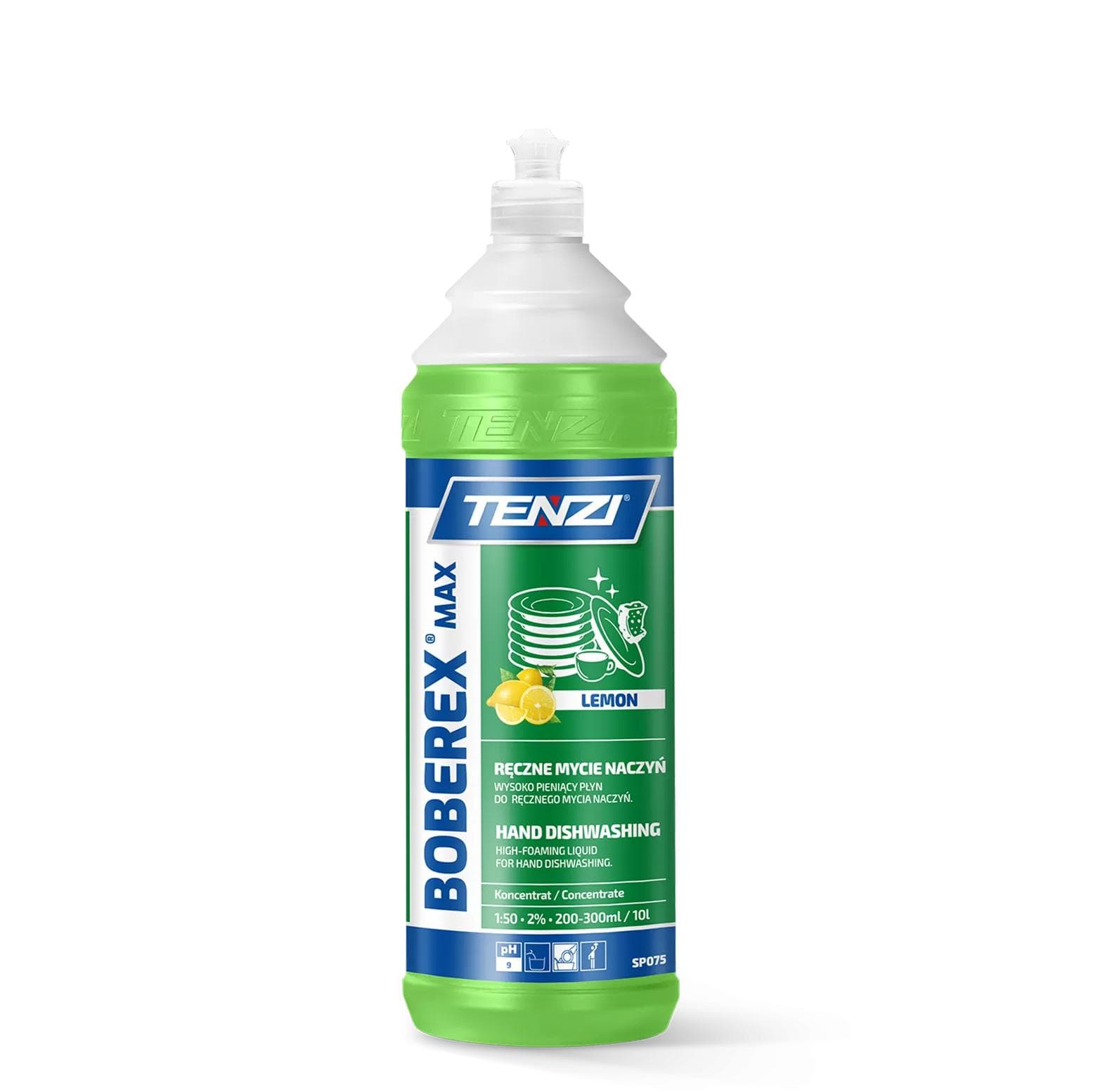 TENZI BOBEREX MAX CITRÓN - Koncentrát na umývanie riadu 1L WSP075A001ZD004