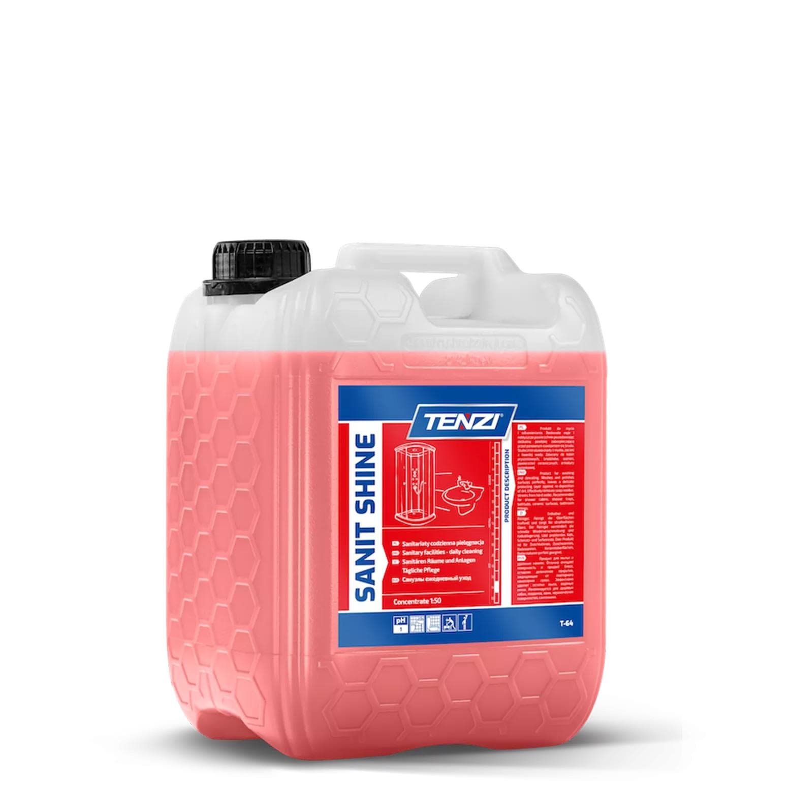 TENZI SANIT SHINE - Čistič sanitárnych priestorov 5L WTT064A005AU003 1