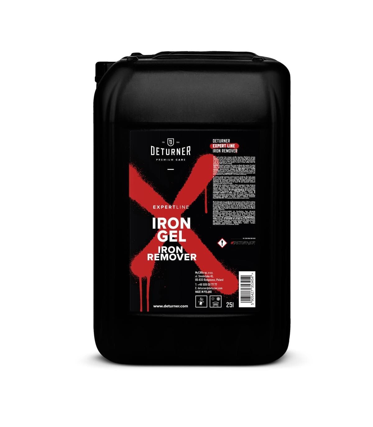 Deturner Iron Gel 25L - Odstraňovač náletovej hrdze XLIRG250 Deturner