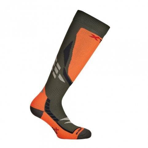 Funkčné ponožky X-Orange, -15/+10°C, zeleno-oranžové, XTECH 1