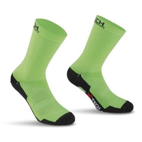 Funkčné ponožky Professional Carbon, +10/+40°C, zelené, XTECH 1
