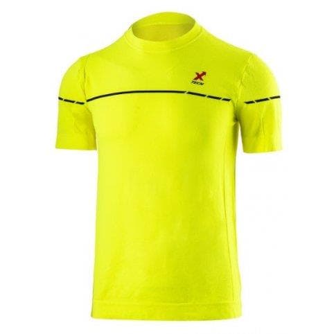Funkčné tričko MAGLIA OLIMPIC, 0/+30°C, žlté fluorescenčné, krátky rukáv, XTECH 1
