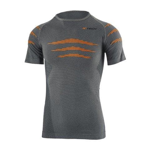 Funkčné tričko XTECH SPIRIT, -5/+25°C, sivé, krátky rukáv XT094-SI-S_M X TECH