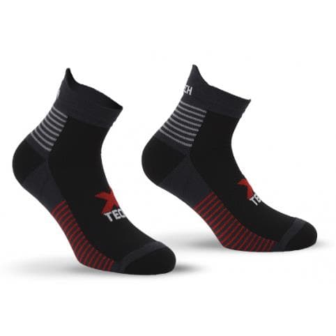 Funkčné ponožky CALZA XT149, +5/+40°C, čierno-sivé, XTECH 1