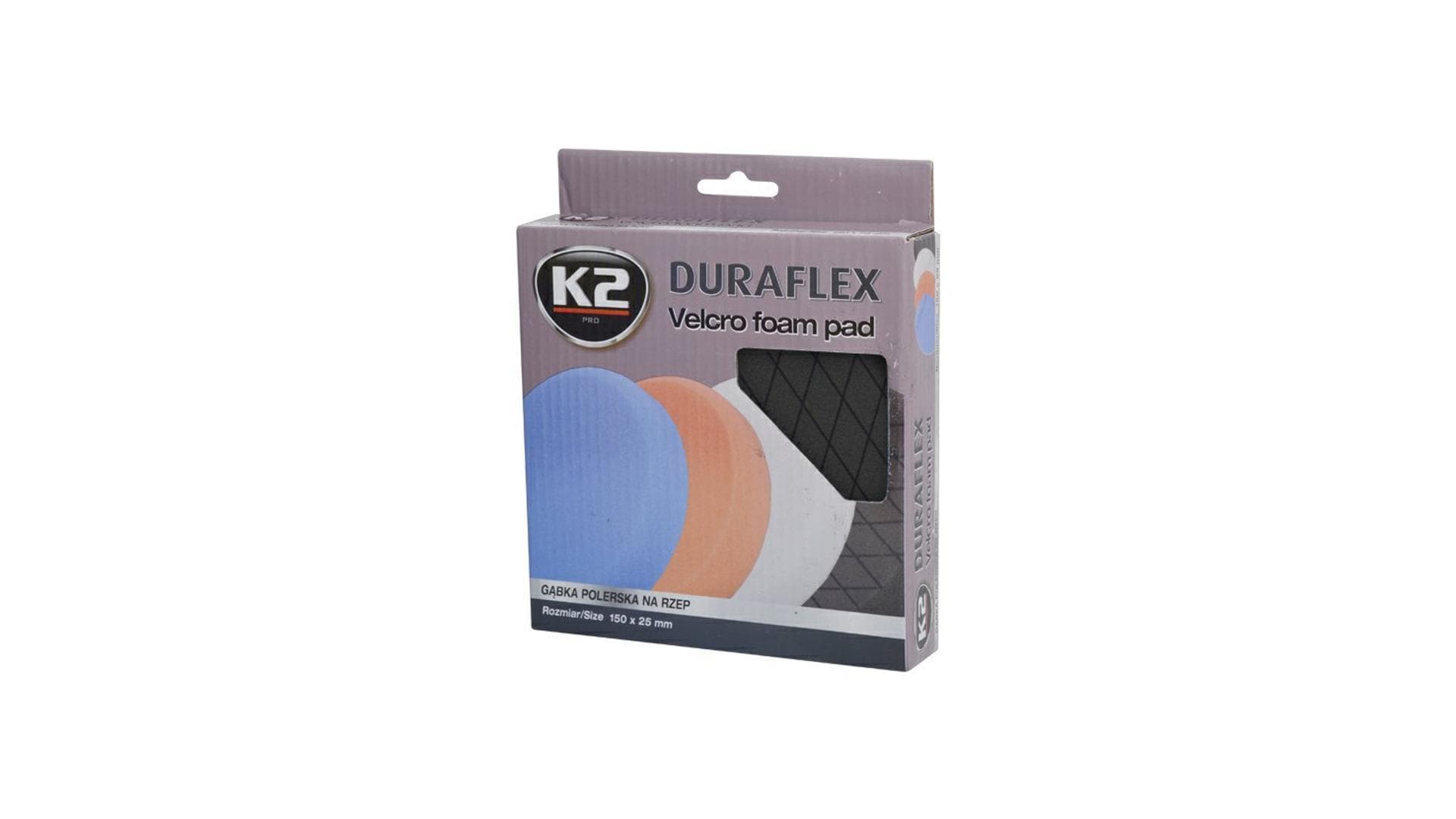 K2 DURAFLEX 150 x 25 mm ČIERNA