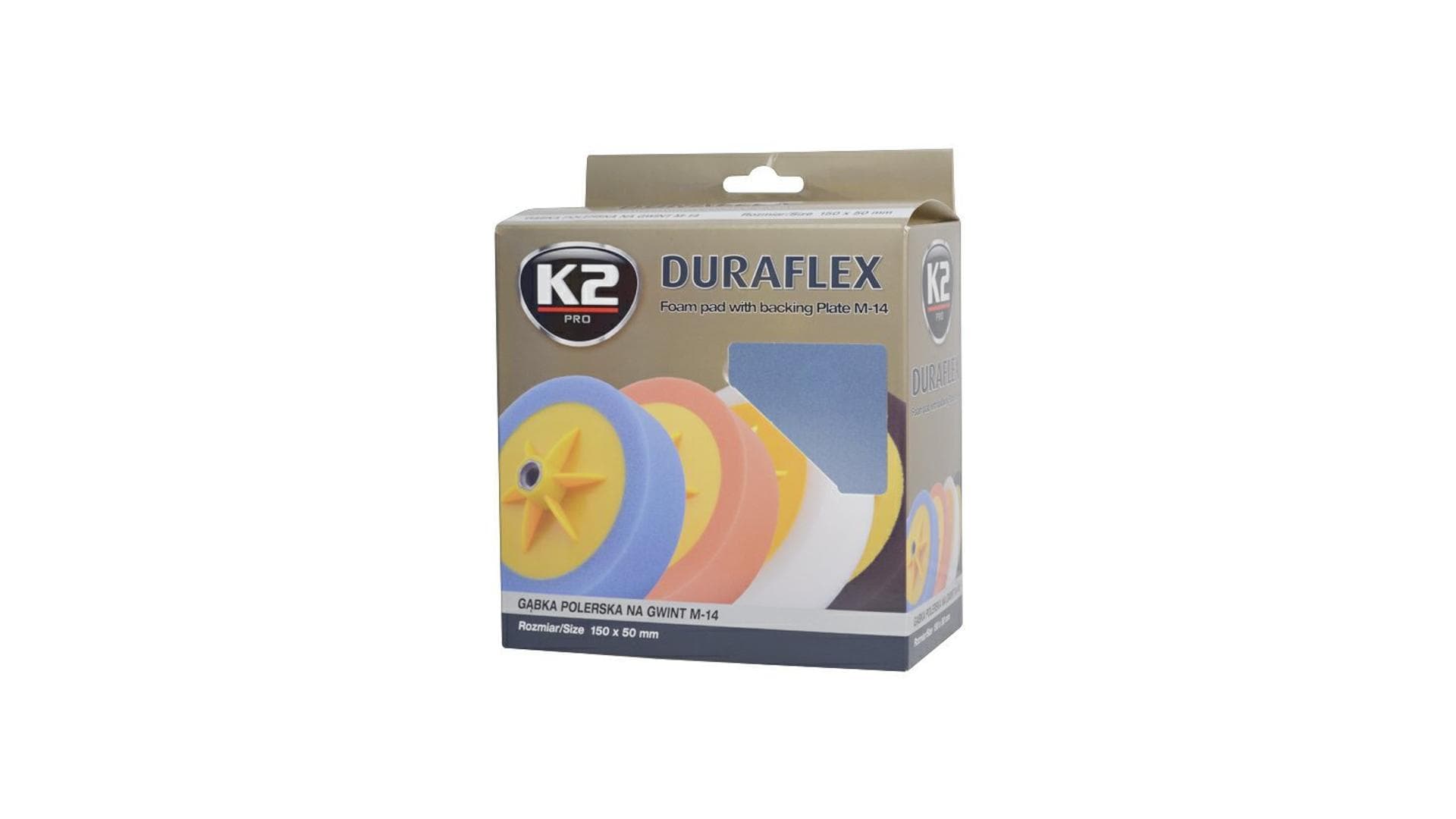 K2 DURAFLEX 150 x 50 mm MODRÁ 1