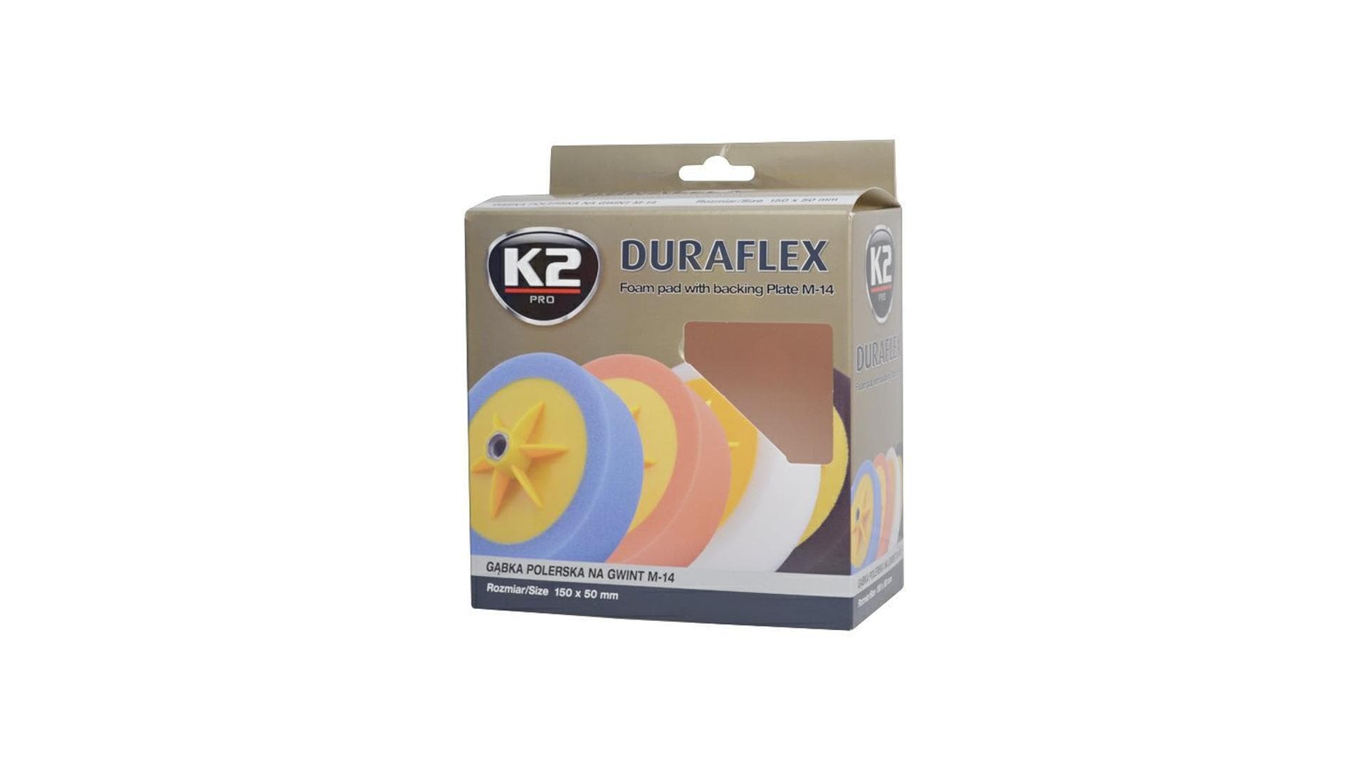 K2 DURAFLEX 150 x 50 mm ORANŽOVÁ