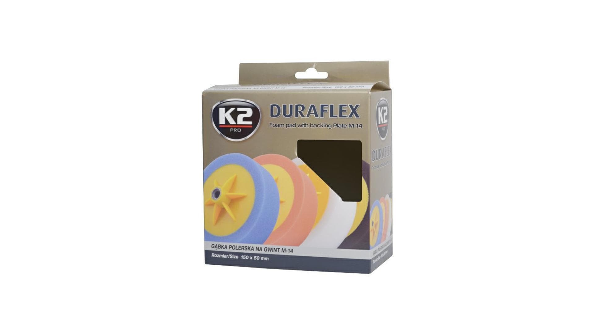 K2 DURAFLEX 150 x 50 mm ČIERNA 1