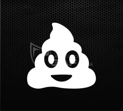 Nálepka - Poo - NALEPKA140 1