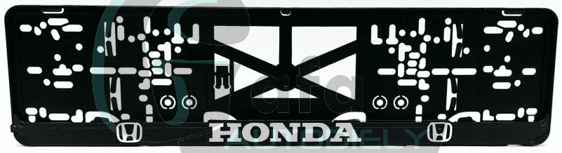 Podložka pod ŠPZ Honda 3D 2ks 1