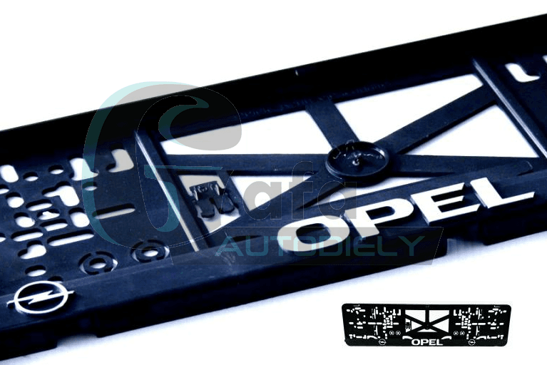Podložka pod ŠPZ Opel 3D 2ks 1