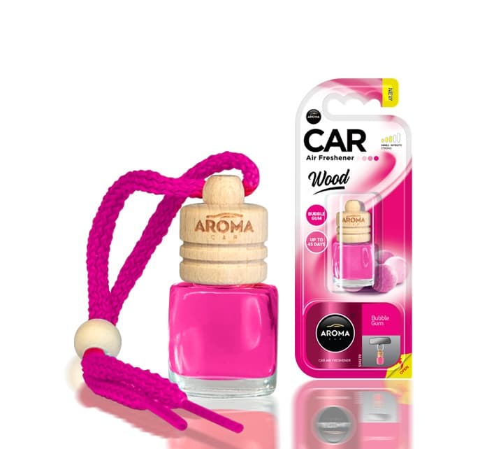 Osviežovač vzduchu AROMA WOOD Bubble Gum 1