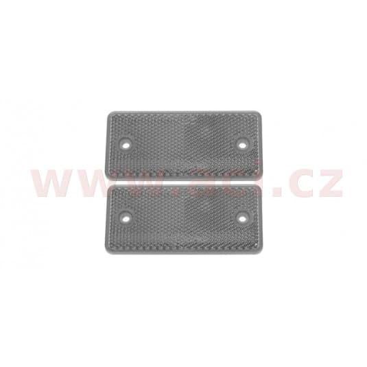 Odrazka biela 90x40mm (2ks) 1